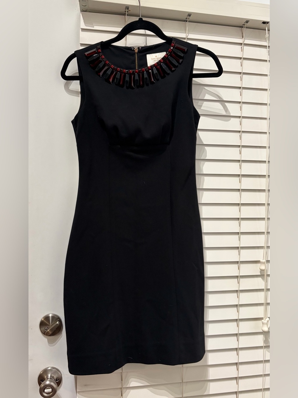 Kate Spade New York Diana Ruby Beaded Sheath Dress